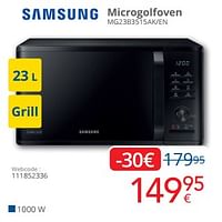 Samsung microgolfoven mg23b3515ak-en-Samsung