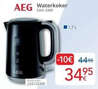 Aeg waterkoker ewa 3300-AEG