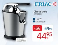 Friac citruspers cip1600ix-Friac