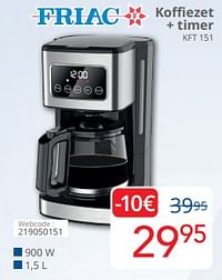 Friac koffiezet + timer kft 151-Friac