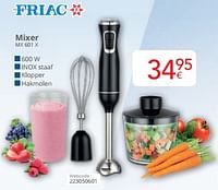 Promoties Friac mixer mx 601 x - Friac - Geldig van 01/09/2024 tot 30/09/2024 bij Eldi