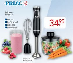 Friac mixer mx 601 x