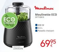 Promoties Moulinex moulinette eco dp710810 - Moulinex - Geldig van 01/09/2024 tot 30/09/2024 bij Eldi