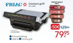 Friac contact-grill gr-2000