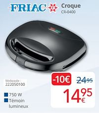 Friac croque cr-0400-Friac