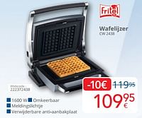 Fritel wafelijzer cw 2438-Fritel