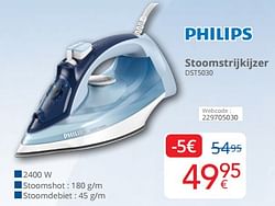 Philips stoomstrijkijzer dst5030