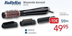 Babyliss blazende borstel as126