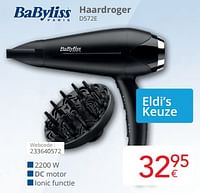 Babyliss haardroger d572e-Babyliss