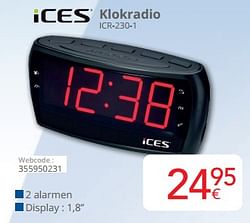 Ices klokradio icr-230-1