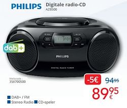 Philips digitale radio-cd azb500