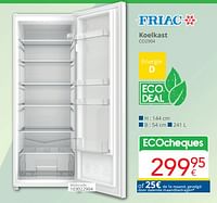 Friac koelkast co2904-Friac