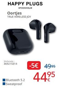 Happy plugs oortjes true wireless joy-Happy Plugs