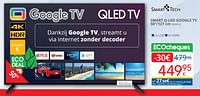 Promoties Smart tech smart q-led google tv 50va1q - Smart Tech - Geldig van 01/09/2024 tot 30/09/2024 bij Eldi