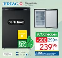 Friac diepvriezer vdv1705dix-Friac