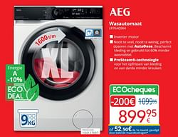 Aeg wasautomaat lr76aq964