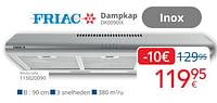 Friac dampkap dk0090ix-Friac