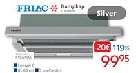 Friac dampkap td6000ix-Friac