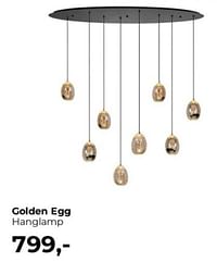 Golden egg hanglamp-Huismerk - Lampidee