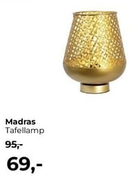 Madras tafellamp-Huismerk - Lampidee