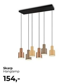 Skarp hanglamp-Huismerk - Lampidee