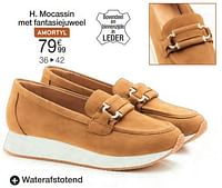 Mocassin met fantasiejuweel-Huismerk - Damart