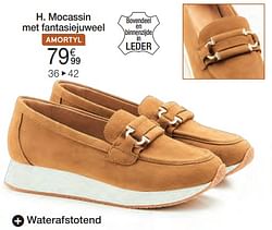 Mocassin met fantasiejuweel