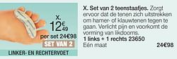 Set van 2 teenstaafjes