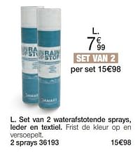 Set van 2 waterafstotende sprays-Huismerk - Damart