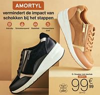 Sneaker met sleehak-Huismerk - Damart