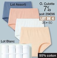 Promotions Culotte - Produit Maison - Damart - Valide de 26/08/2024 à 15/12/2024 chez Damart