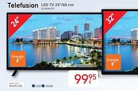 Promotions Telefusion led tv 24``-60 cm u24haa10 - Telefusion - Valide de 01/09/2024 à 30/09/2024 chez Eldi