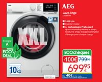 Promotions Aeg lave-linge lr63r144 - AEG - Valide de 01/09/2024 à 30/09/2024 chez Eldi