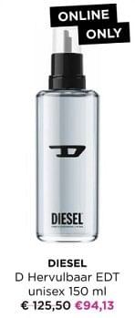 Diesel d hervulbaar edt unisex-Diesel