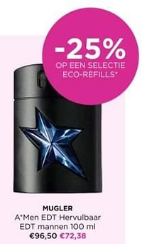 Mugler a`men edt hervulbaar edt mannen-Mugler