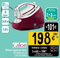 Calor stoomgenerator gv9554c0-Calor