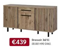 Dressoir 3d-1l-Huismerk - Meubelen Crack