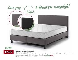 Boxspring nova