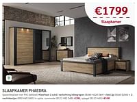 Slaapkamer phaedra-Huismerk - Meubelen Crack