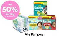 Tot 50% korting op de adviesprijs alle pampers-Pampers