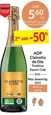 Aop clairette de die tradition expert club-Schuimwijnen