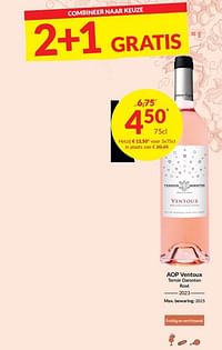 Aop ventoux terroir daronton rosé-Rosé wijnen