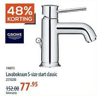 Lavabokraan s-size start classic-Grohe