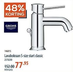 Lavabokraan s-size start classic