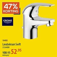 Lavabokraan swift-Grohe