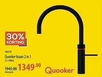 Quooker kraan 2 in 1-Quooker