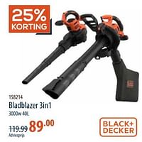 Black + decker bladblazer 3in1-Black & Decker