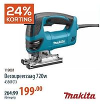 Makita decoupeerzaag 4350fctj-Makita