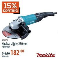 Makita haakse slijper ga9060kd-Makita