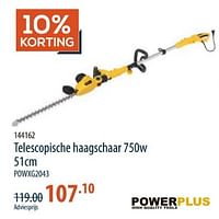 Powerplus telescopische haagschaar powxg2043-Powerplus